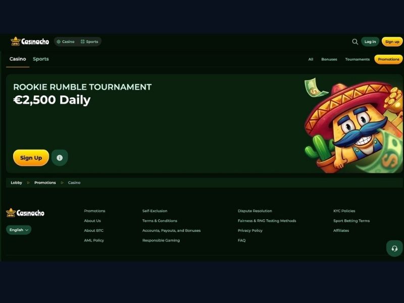 Casinacho Casino (Nacho Casino) mobil: Live-Casino, Spinola Liga 2026 und Cashback auf dem Smartphone für deutsche Spieler