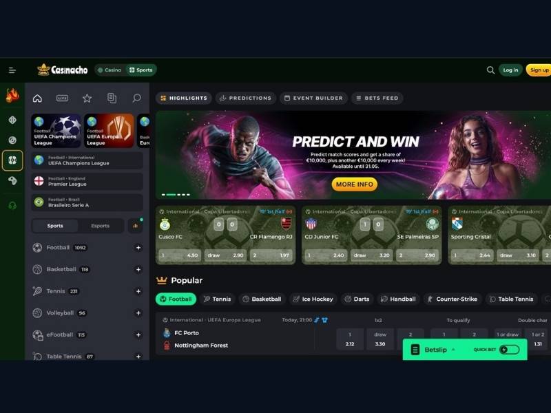 Wann der Cashback das Willkommenspaket übersteigt bei Casinacho Casino Nacho Casino